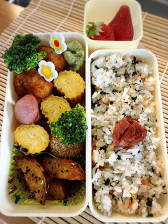 部活弁当-レシピのメイン写真