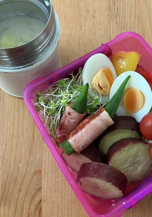 高校生女子弁当　169-レシピのメイン写真