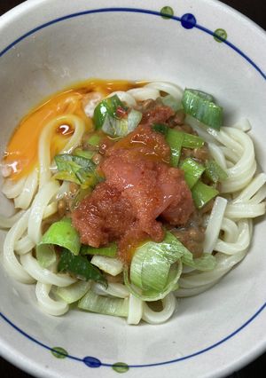カップヌードルのスープを使ったうどん-レシピのメイン写真