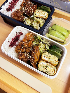 20240607娘ちゃん息子っちのお弁当-レシピのメイン写真