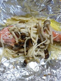 鮭ときのこのホイル焼き-レシピのメイン写真