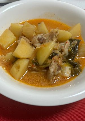 キムチ肉じゃが-レシピのメイン写真