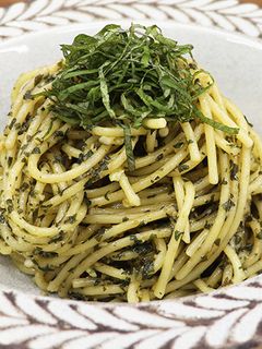 格安お手軽!大葉のジェノベーゼパスタ-レシピのメイン写真