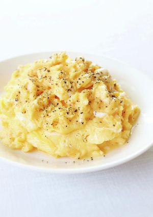 凄く美味しい【白だしスクランブルエッグ】-レシピのメイン写真