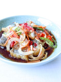 優しい酸味がいい【鱈の南蛮漬け】塩たら-レシピのメイン写真