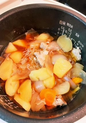 炊飯器でつくる！肉じゃが-レシピのメイン写真