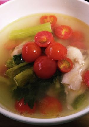 バックリブと野菜のスープ-レシピのメイン写真