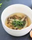 簡単！大葉としめじのあっさりスープ