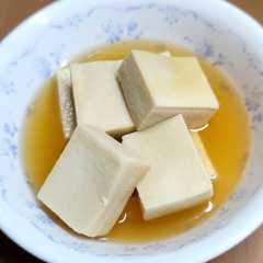 รูปของ 【備忘録】こうや豆腐 含め煮