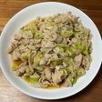 ご飯がすすむ長ネギ豚バラ炒め