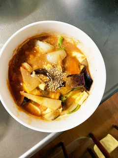 肉無豆腐簡単レモンラタトゥイユ味野菜炒め-レシピのメイン写真