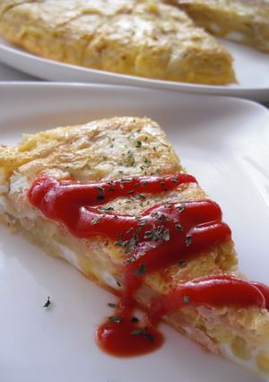 スパニッシュオムレツ-レシピのメイン写真