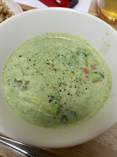 ミキサーで簡単!ほうれん草の豆乳スープ-レシピのメイン写真