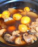 【土鍋で作る】鶏きんかんの無水煮込み