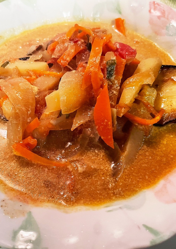 ナスと野菜のスープ煮-レシピのメイン写真