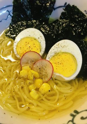 ラ王アレンジレシピ●レモン果汁＋ラーメン-レシピのメイン写真