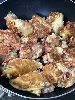 フライパンでたこ焼き-レシピのメイン写真