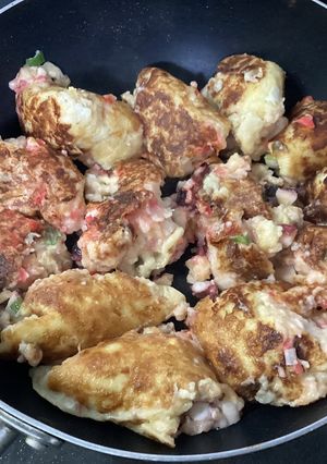 フライパンでたこ焼き-レシピのメイン写真