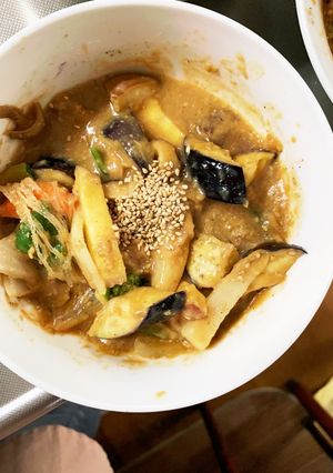 簡単中華風味噌マリネ味ツナ根菜茄子野菜炒-レシピのメイン写真