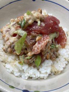 漬マグロの納豆丼 254-レシピのメイン写真
