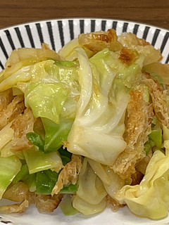 キャベツと油揚げのサラダ-レシピのメイン写真