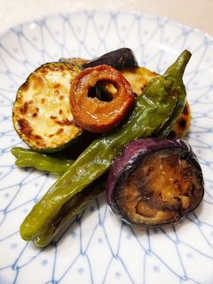 夏野菜の薬膳焼き浸し-レシピのメイン写真