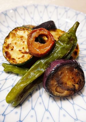 夏野菜の薬膳焼き浸し-レシピのメイン写真