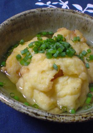 豆腐とイカの揚げ出し-レシピのメイン写真
