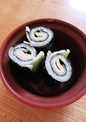お弁当にも!のりチーズくるくる☆-レシピのメイン写真