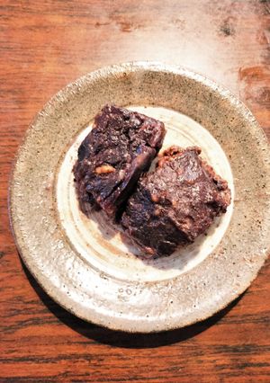 ココアとミックスベリーのお豆腐ケーキ-レシピのメイン写真
