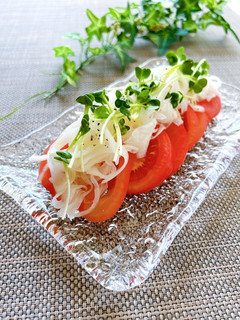 トマトと新たまねぎの甘酢サラダ-レシピのメイン写真
