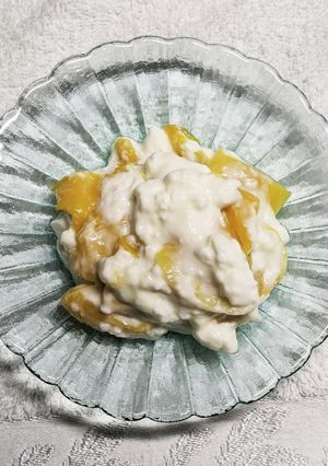 マンゴーヨーグルトの簡単デザート-レシピのメイン写真