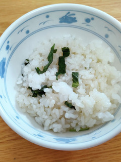 即席シソ混ぜご飯-レシピのメイン写真