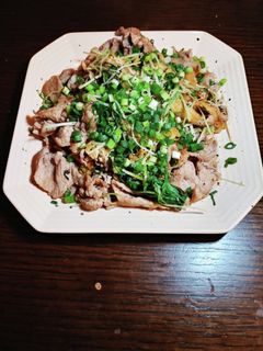 簡単☆水菜と豚肉の和風炒め-レシピのメイン写真