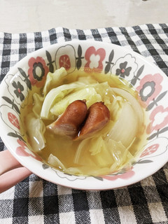 キャベツたっぷりスープ-レシピのメイン写真
