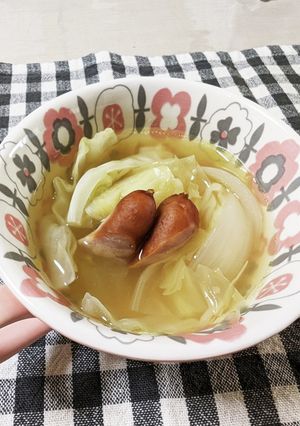 キャベツたっぷりスープ-レシピのメイン写真
