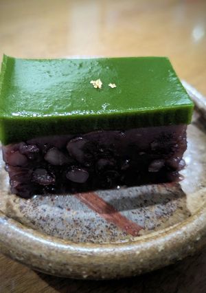 二色の抹茶羊羹-レシピのメイン写真