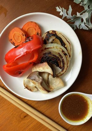 ヘルシーやみつきダレが必見！BBQ野菜-レシピのメイン写真
