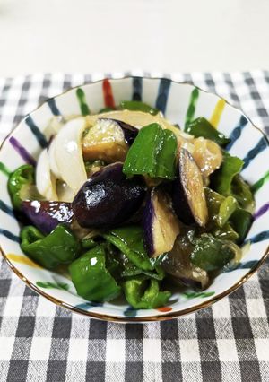 茄子たまピーの油味噌-レシピのメイン写真