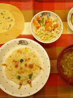 【保育園給食】チャーハン-レシピのメイン写真
