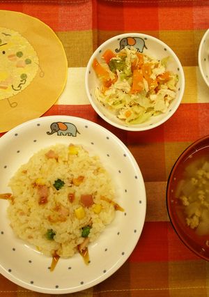 【保育園給食】チャーハン-レシピのメイン写真