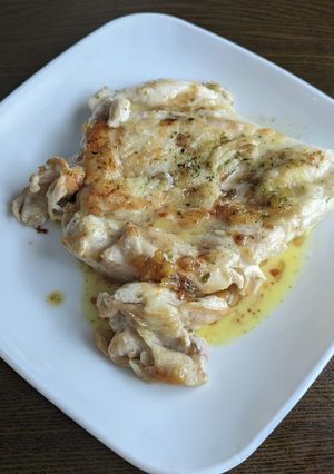 ジューシーに食べる鶏むね肉の焼き方-レシピのメイン写真