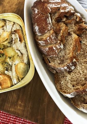 オイルサーディン缶にんにく焼き-レシピのメイン写真