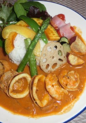 絶品☆シーフードココナッツカレー-レシピのメイン写真