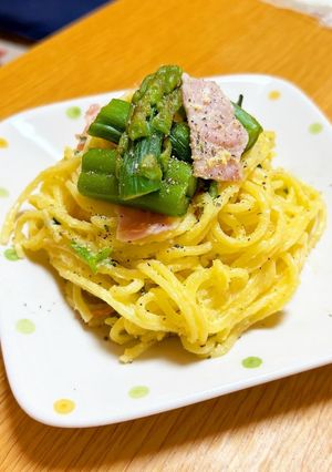 【ワンパン】和風カルボナーラ（4人前）-レシピのメイン写真