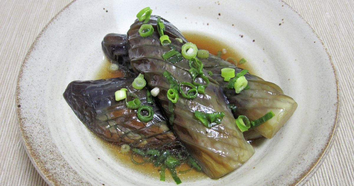 茄子の煮浸し by Gonbao 【クックパッド】 簡単おいしいみんなの
