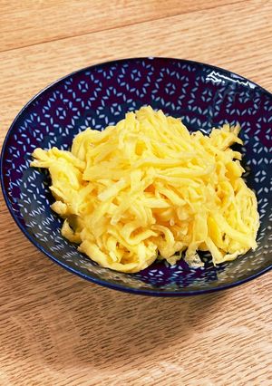 簡単!しっとりふわふわ錦糸卵-レシピのメイン写真