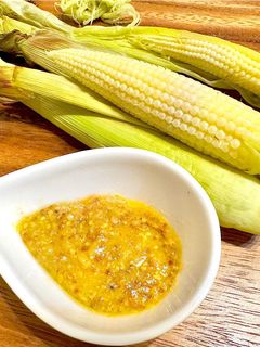 焼きヤングコーンのマスタードディップ-レシピのメイン写真