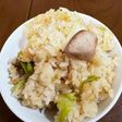 我が家のパパ流炒飯