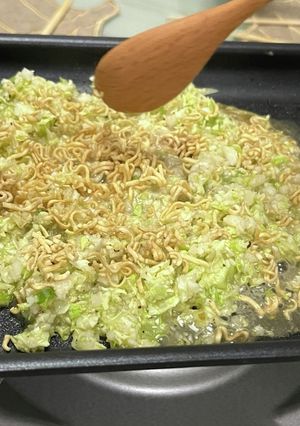 ご家庭もんじゃ-レシピのメイン写真